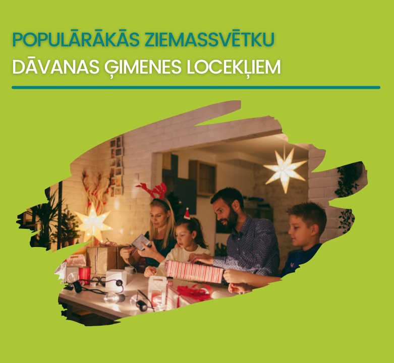 Labākie Ziemassvētku dāvanu piedāvājumi ģimenes locekļiem!