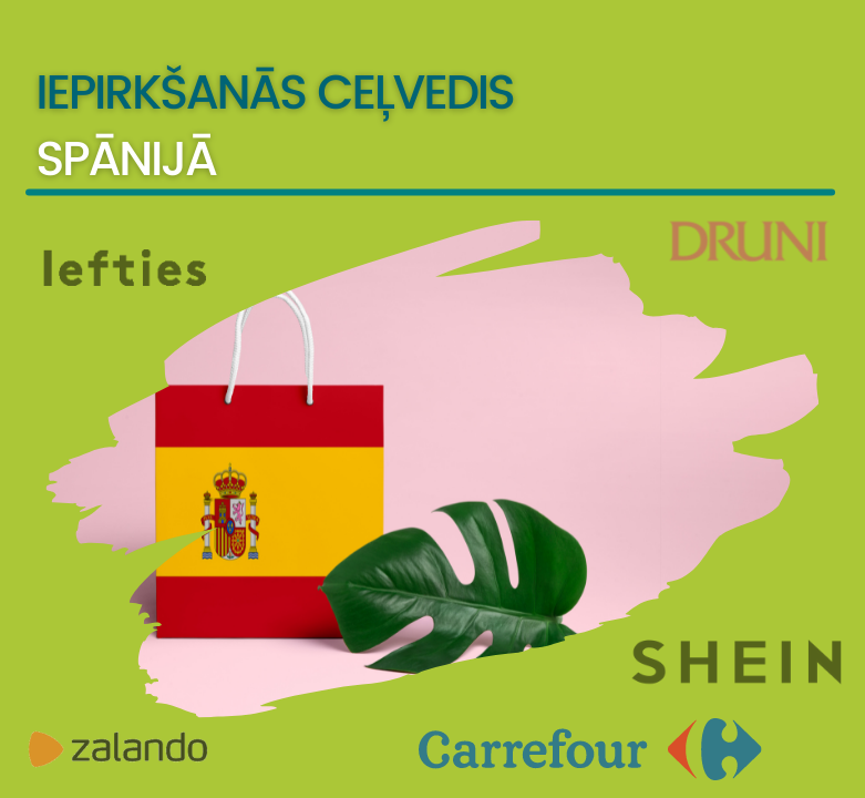 Ko iegādāties spāņu e-veikalos?