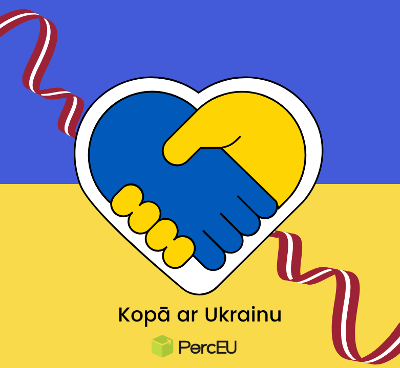 #SlavaUkraine! Kopā ar Ukrainu