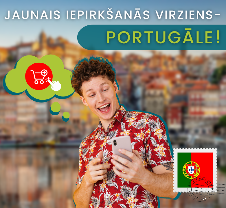 Visu oktobra mēnesi - 50% atlaide sūtijumu piegādei no Portugāles