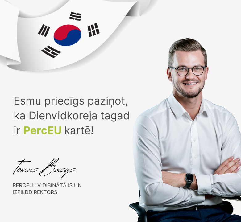 Jauns virziens – Dienvidkoreja 🏯