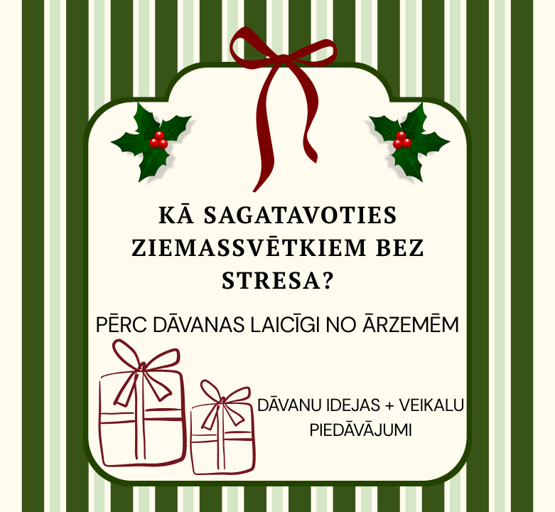 Kā sagatavoties Ziemassvētkiem bez stresa? 🎄💫